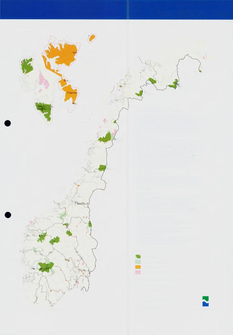 VERNEOMRÅDER 0 Kvitøy 0 Nordvest- Spitsbergep nasjonalpark Nordaust-Sval naturreservat Nordaustlanddt Kong Karls Land 7 - rj j_akselv Stabbursdalen Alta Spitsbergen Tromso Ovre Pasvik \\Forlandet