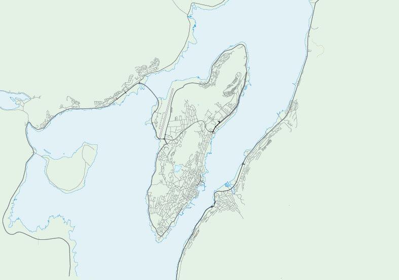 6 eller flere busser per time 4-(6) busser per time 2-(4) busser per time Mindre enn to busser per time Frekvens på bussrutene i Tromsø, morgenrush (kilde: Transportplan, Tromsø kommune Terminal