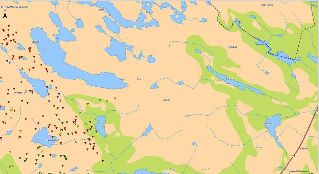 Side 4/5 Naturmangfaldlova Etter 7 i Naturmangfaldlova skal dei miljørettslege prinsippa i 8-12 leggast til grunn som retningslinjer ved utøving av offentleg myndigheit.