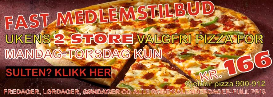 R vige Klassikere Ingredienser 30M=MIUM=1-2 PRSONR 40M=STOR=3-4 PRSONR 30 m 40 m 660 Trippel Tomatsaus ost Marinert biffkjøtt pepperoni kjøttboller og rødløk STSLGR 159,- 1 661 on orleone Tomatsaus