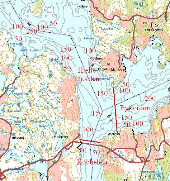 2. VANNFOREKOMST HJELTEFJORDEN 2.