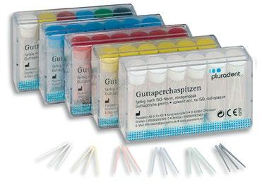 PluLine fra DentalSpar 31 Guttapercha-og Paperpoints Paperpoints - Taper Taper 04 60 Farge ISO Guttapercha spisser - Taper Taper 04 60 Farge