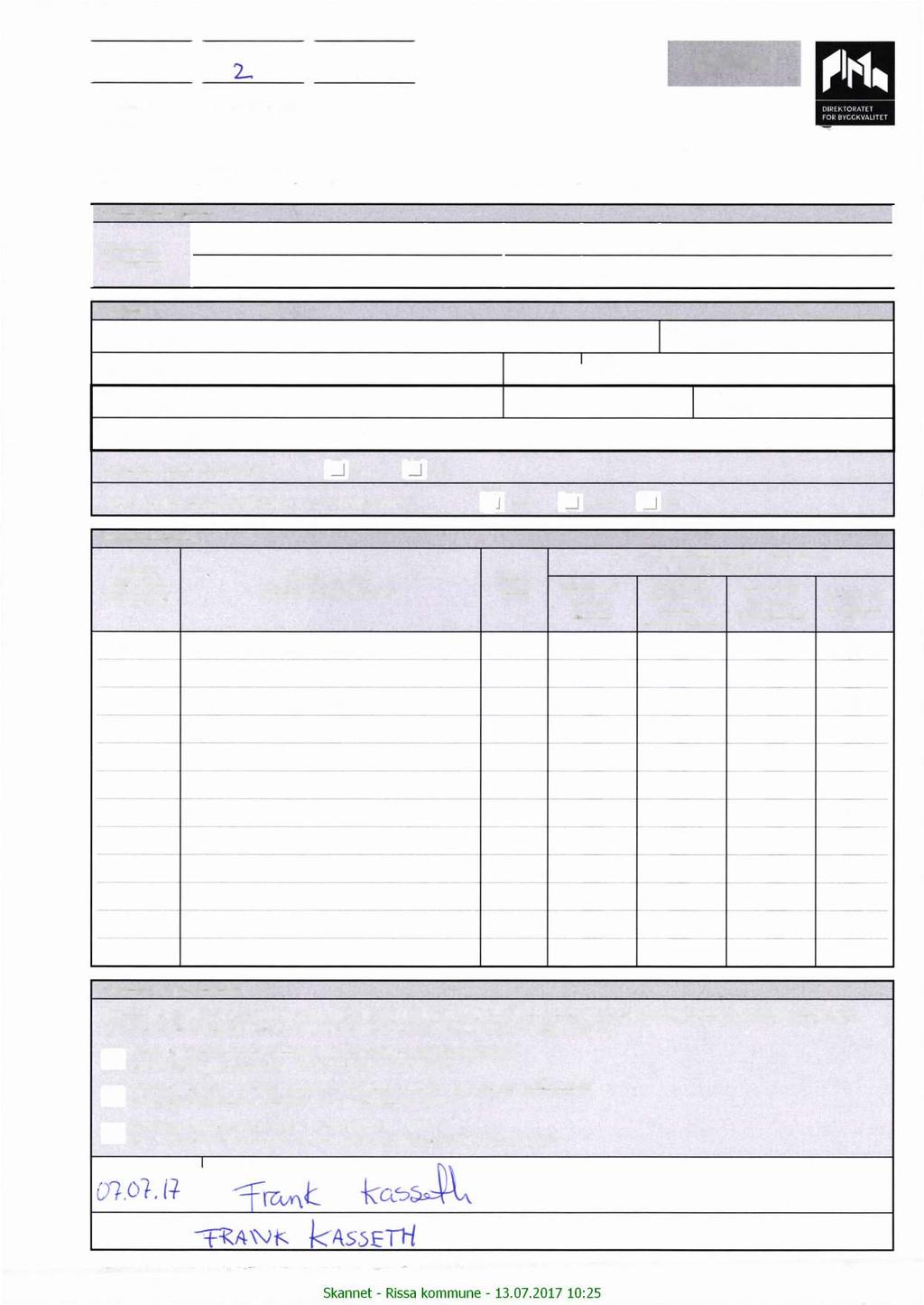 Kommunens saksnr. Vedlegg nr. Side G, 2. 1 av Nullstill 'N. etter plan- og bygningsloven (pbl) 23-3 FOR BYGCKVALITET V Erklæringen skal sendes til ansvarlig søker.