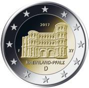 nye 2-euro mynter Tyskland Best.nr.: 71300 2 euro 2017.