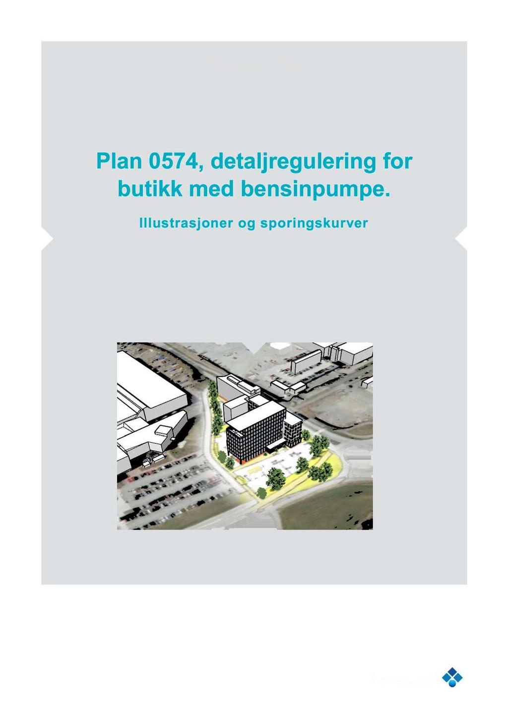 Hestholmen as Plan 0574, detaljregulering for butikk med bensinpumpe.