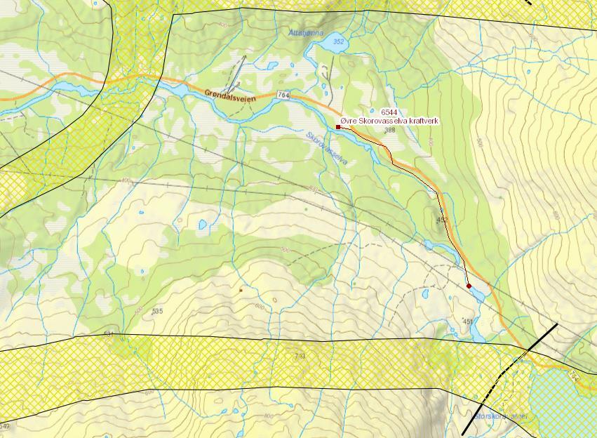 Side 14 Reindrift Den østlige delen av småkraftpakke Namdalen berører Østre Namdal reinbeitedistrikt (Tjåehkere Sitje).