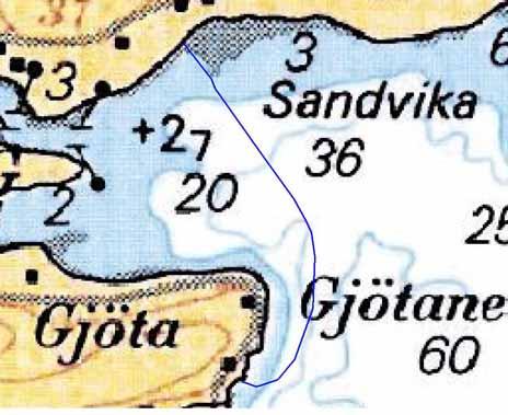 22/07 1084 * Møre og Romsdal. Gjerdesvika. Lesundøya W. Submarine Pipeline. Insert a submarine pipeline between the following positions: (1) 63 19.67' N, 08 28.70' E (2) 63 19.50' N, 08 28.