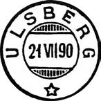 Postnr 7445 tatt i bruk fra 18.03.1968. Fra 01.06.1980 endret til 7347. Postkontoret 7347 ULSBERG ble lagt ned fra 01.11.1997.