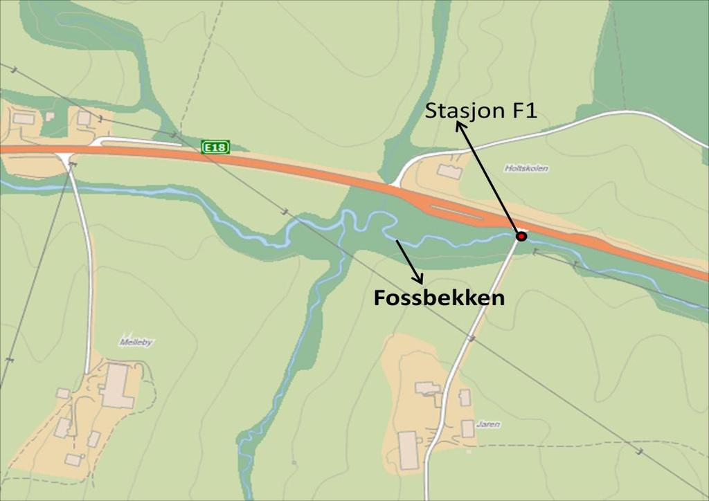 12-(28) FORUNDERSØKELSER VASSDRAG VINTER 2011 Prøvetaking i Fossbekken måtte denne