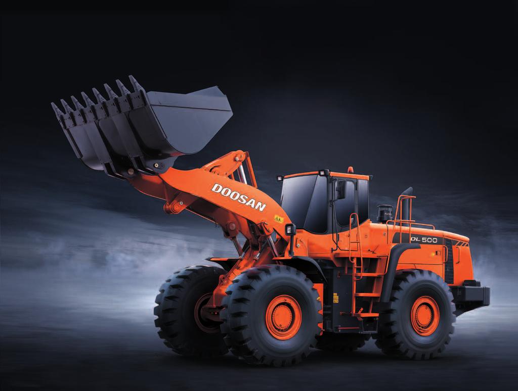 Hjullastere: Doosan DL450 og DL500 En sterk Se på disse nyhetene!