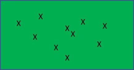 Sprtsplan Emblem IL - Ftball Eksempel treningsøkt Gutt/Jente 8-10 år Oppvarming X= spiller med ball Individuell ballteknikk: X antall spillere med hver sin ball i en firkant (f.