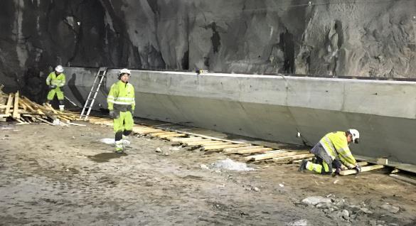 4.9 Prosjekteringsgrunnlag for betongarbeider Alle elementene for gjennomføring av betongarbeider er modellert i forhold til planlagt støpningssekvens, inkludert konstruksjonsledd.