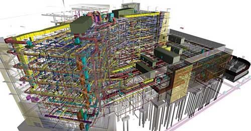 Figur 32 2D tegning vs BIM modell I tillegg brukes utsnitt fra 3D modellen for å utveksle informasjon om kollisjoner, markere dem og sende spørsmål til andre partene gjennom BCF-rapporter.