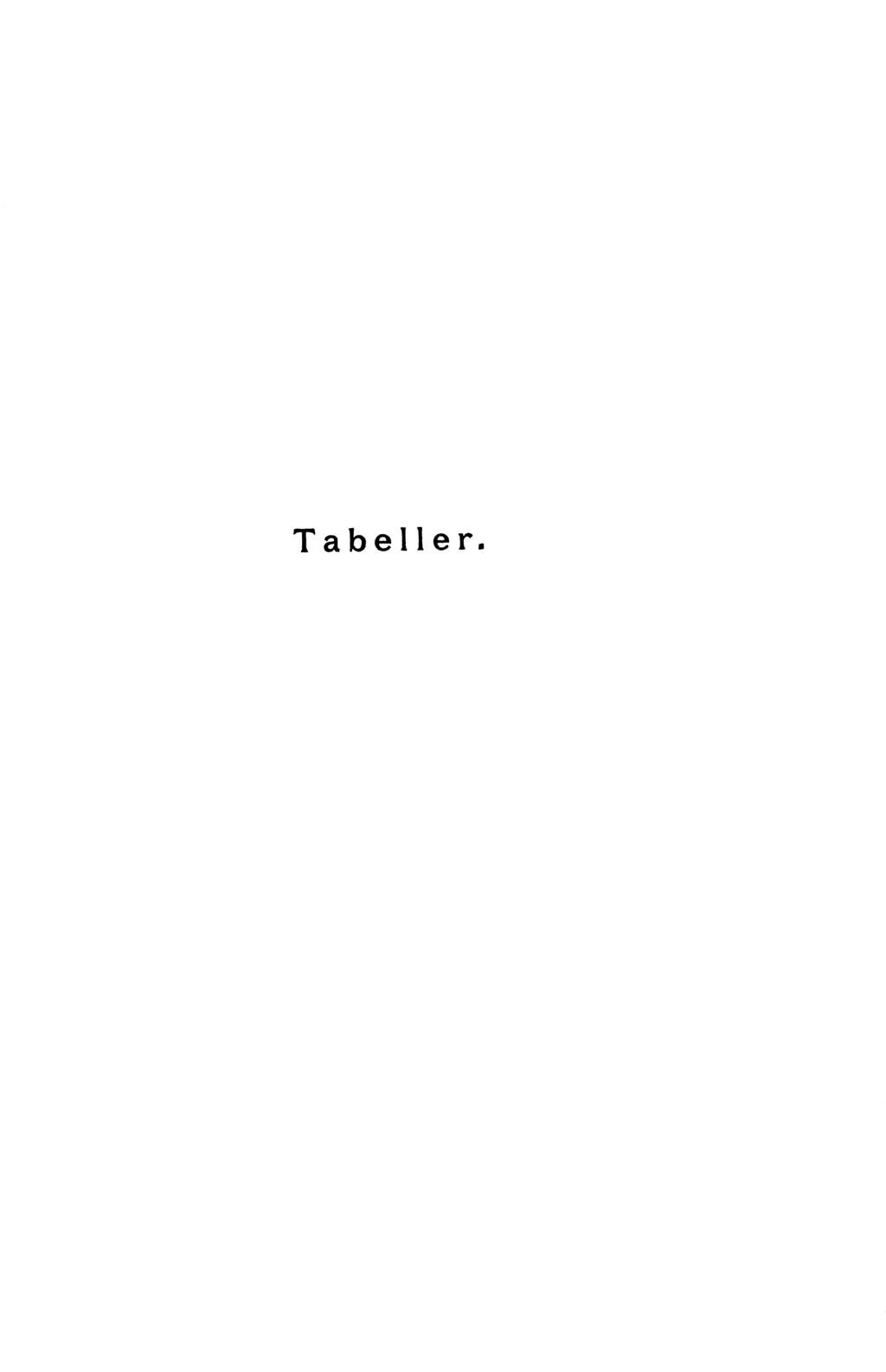 Tabeller.