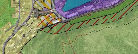 Kommunedelplan for Trafikktrygging 2015-2018 Reguleringsplan for Nærøyrkrysset Foto over dagens kryssutforming på Nærøya Tabell 8: Langsiktige tiltak langs kommune- og fylkesvegar Pri nr.