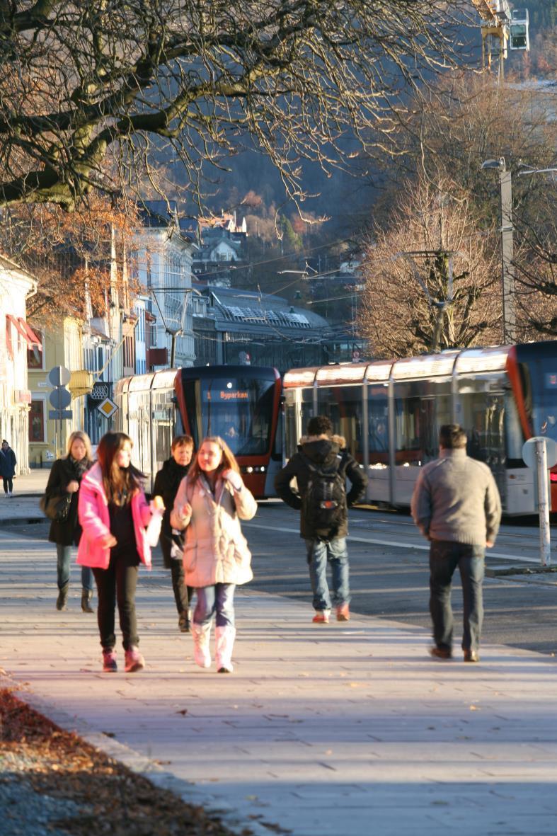 Plangrepet «Bybanen fremstår som et av de mest suksessrike plangrep i norske byer i etterkrigstiden» DogA, Juryrapport 2015 - Plassering av holdeplasser -