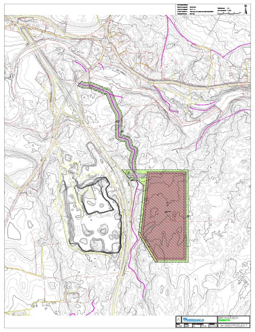 Bryhnsåsen øst 1mill m 3 av god kvalitet Anleggsveg alt1 går innom Løten Gunstig plassering v rv3 1,5 km til anleggsstart Ommangsvolden Behandlet og avvist i 2008