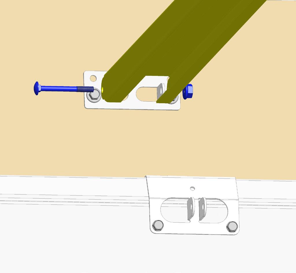 største forsiktighet. Mens en har klemmen fastspent til aksling, låser en opp skruene på opptrekkingskone montert på fjær.