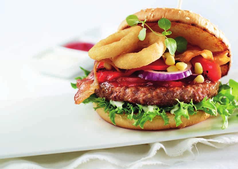 Steketips Hamburger Premium Stek Premiumburgerene på følgende måte (tin opp først): - Bruk flatgrill eller tilsvarende og en temp på ca 240 C - Stek i 1 min og 30 sek på begge sider - to ganger.