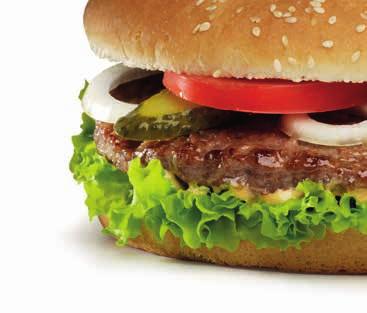 Hamburger Hamburger Spesial Tilfredsstiller fullt ut alle kvalitetskrav som stilles til en hamburger.