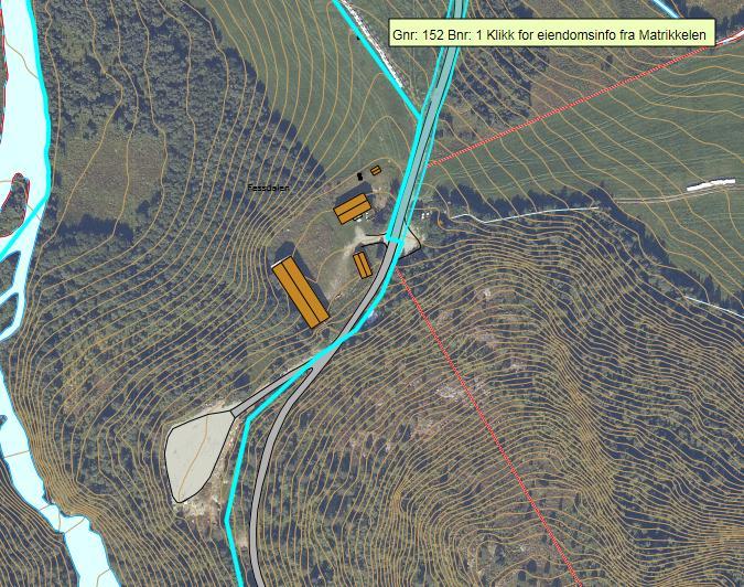 5 Fessdalen Status: Dette er ikke en parkeringsplass i kommunal eie, men Rissa kommune har brøytet parkeringsplassen mot at