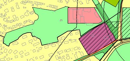 Vurdering Planforslagets utforming og kvalitet Det nye skolebygget har et stort volum som er plassert inn i et skrånende terreng. Plassering og utforming styrker Korsvika allè som by- og landskapsrom.