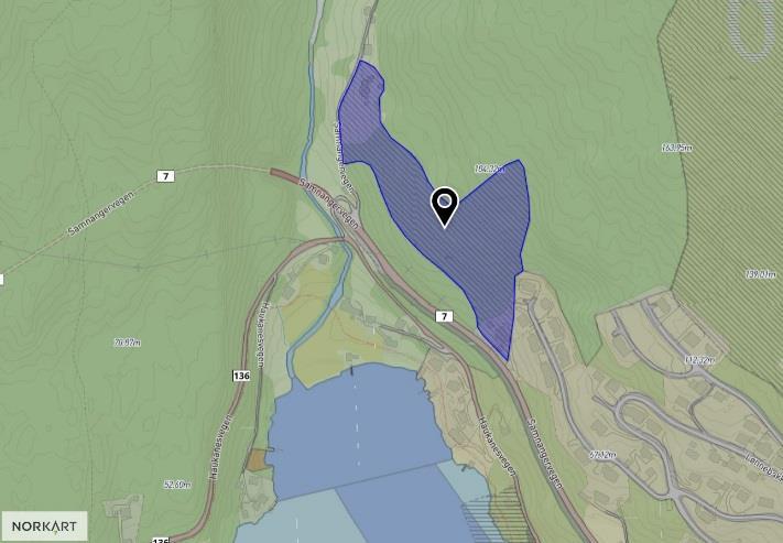 63 av 191 Prosjektark 12_1 Prioriterte tiltak 2017- Innspel nr Del av skulevegen: Gang-/ sykkelveg frå fv 136 til fv 7- til kulvert ved Nesjavegen Datert Prioritet