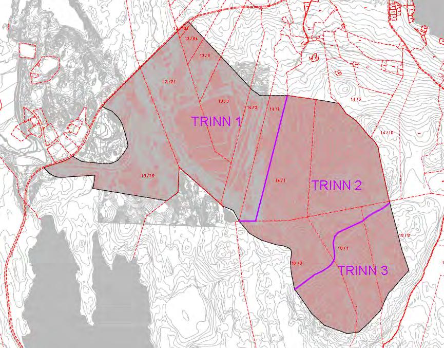 1 INNLEDNING Det arbeides med reguleringsplan for utvidelse av eksisterende masseuttak på Tau i Strand kommune. Planområdet omfatter dagens masseuttak, samt utvidelsesområde med tilgrensede områder.