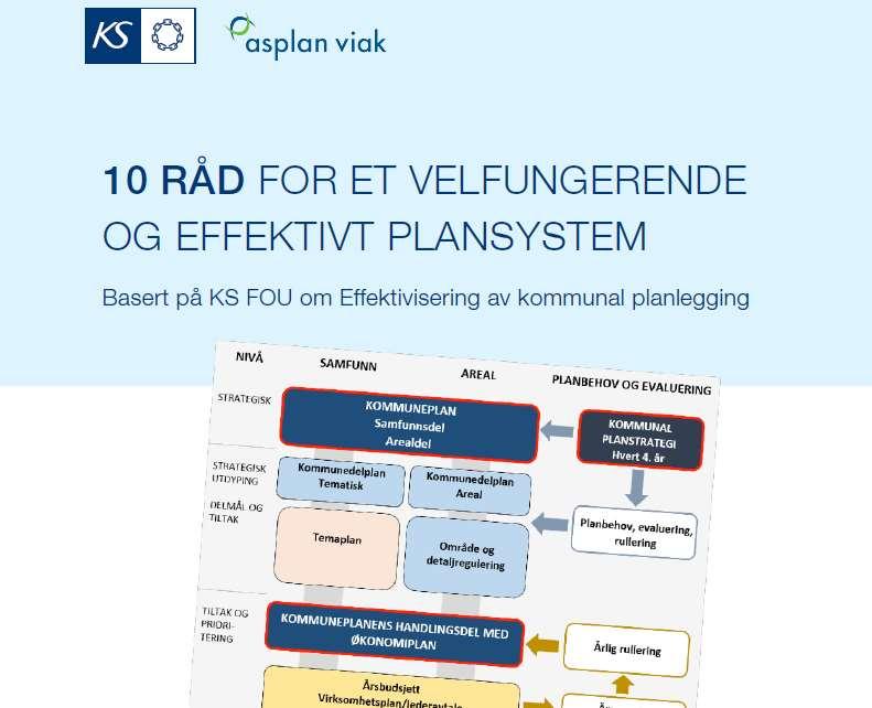 FOU Mer effektiv kommunal planlegging? http://www.ks.