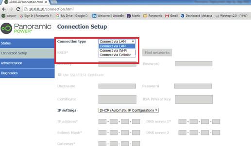 Internettforbindelse Internetforbindelse setup setup Velg Fra dropdown-listen, type forbindelse du vælg ønsker den forbindelsestype, fra dropdown-listen. du ønsker.