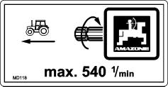 Generelle sikkerhetsanvisninger MD 102 Fare hvis maskinen startes utilsiktet. Forårsaker livsfarlige personskader.