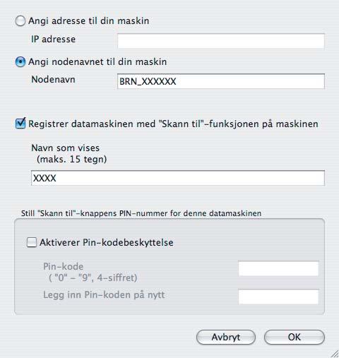 I slike tilfeller velges den automatisk. Gå til trinn 10. Hvis dette skjermbildet vises, må du trykke OK. 8 Velg Kabeltilkoblet nettverksforbindelse og klikk Neste. Følg anvisningene på skjermen.