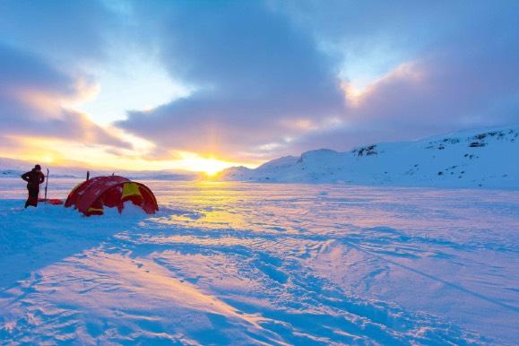 På Finse er det nemlig et arktisk klima og temperaturen holder seg stort sett under -10 C midtvinters.