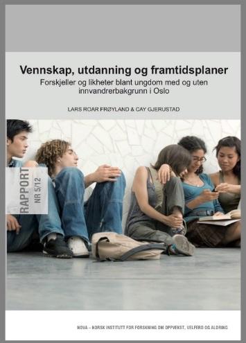 Søken etter tilhørighet Ungdom uten innvandrerbakgrunn har mindre sosial omgang med ungdom med innvandrerbakgrunn enn befolkningssammensetningen i bydelen de bor tilsier (Oslo) Omtrent halvparten av