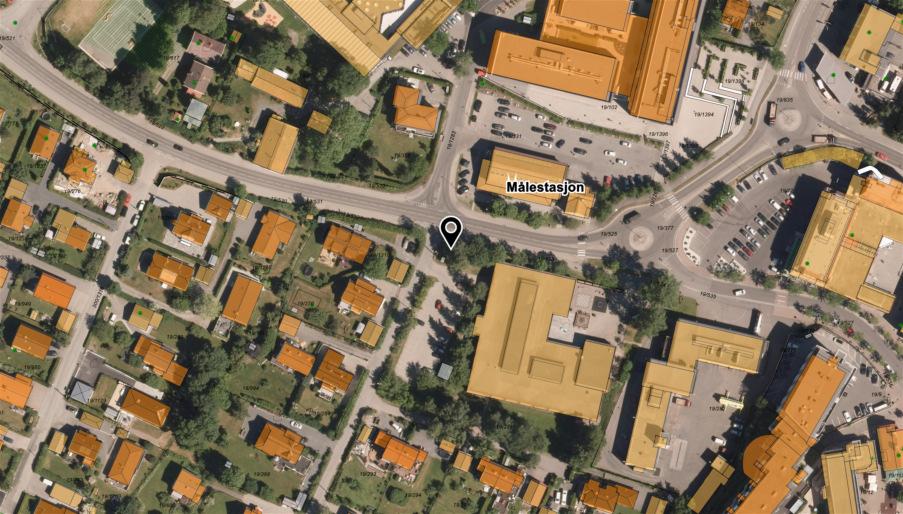 Målestasjon E16 Sandvika Nord på Rud (nedlagt) Målestasjon ved E16 Sandvika Nord, ble etablert i januar 2008. Fra april 2012 ble det det også målt svevestøv PM2,5. Målestasjonen var en veinær stasjon.