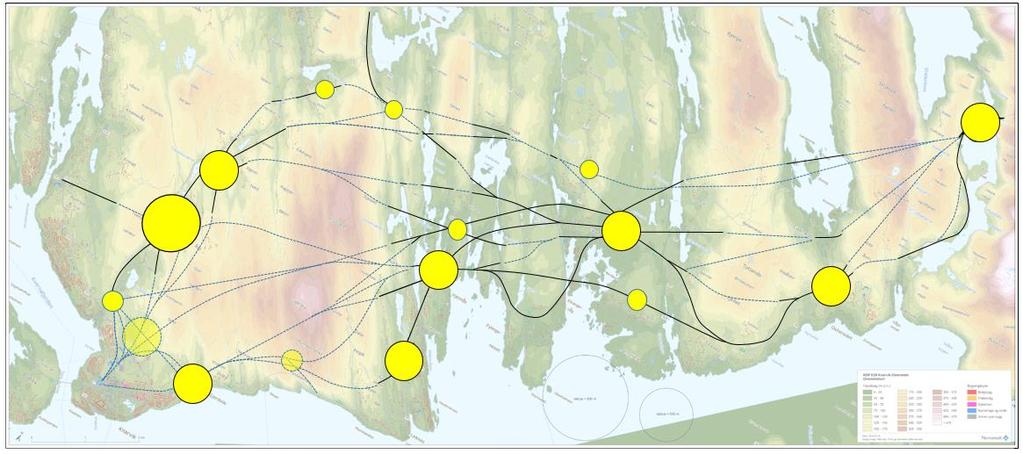 Inndeling i delområde og silingsprosess Alternativ