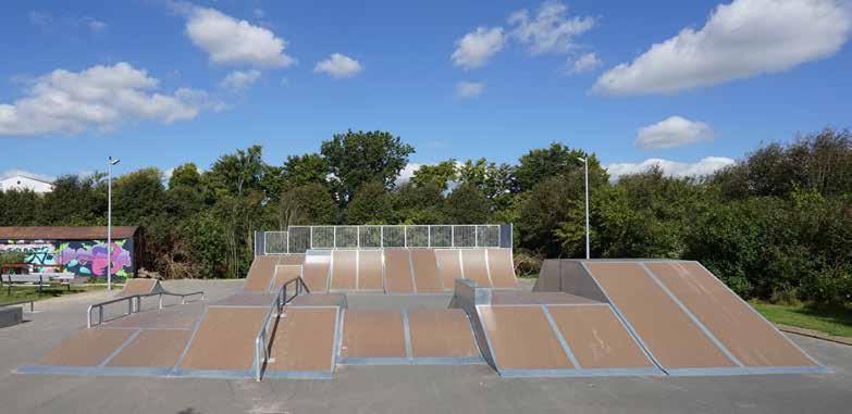 SKATEPARK UNIQA har et komplett utvalg