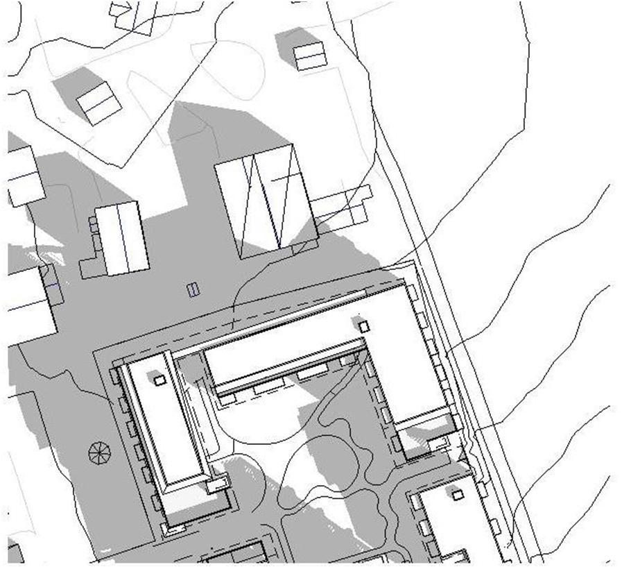 Skyggediagram for Vår- og Høstjevndøgn i barnehagens