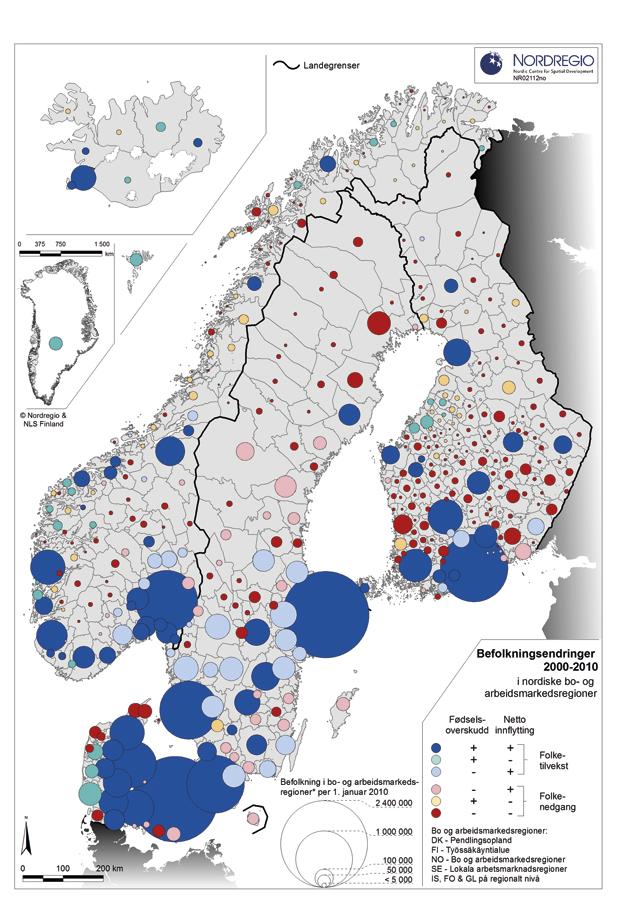 Demografi 4 hovedtrender i Norge ifølge SSB er; aldring