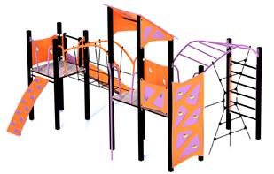 Sikkerhetssone: 4,6x4,3 m Anb.