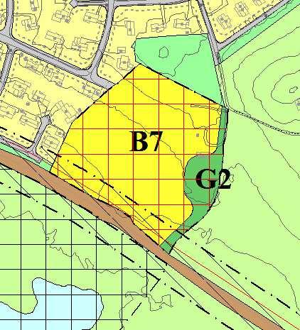B7 Fagerli, Ridabu Dagens arealformål: LNF Foreslått arealformål: Bolig Arealstørrelse: ca 25 daa Området ligger på nedre del av Ridabu i tilknytning til etablert bebyggelse i forlengelse av