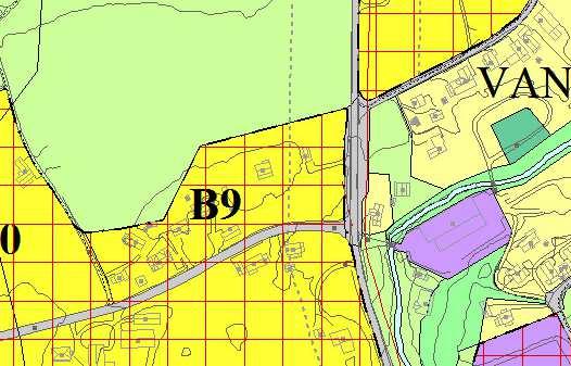 B9 Putten, Ridabu Dagens arealformål: LNF Foreslått arealformål: Bolig Arealstørrelse: ca 14 daa Området ligger på en liten høyde ved Finsalvegen som en del av randbebyggelse på Ridabu i grensen mot