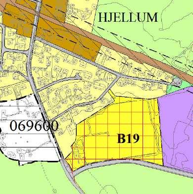 B19 Black River Park, Hjellum Dagens arealformål: Idrettsanlegg Foreslått arealformål: Bolig Arealstørrelse: 33 daa Idrettsanlegget på Hjellum Black river park, foreslås omdisponert til bolig dersom