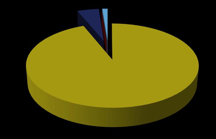 Einebustad 94% Tomannsbustad 5% Rekkehus 0% Bustadblokk 0% Bufellesskap 0% Andre byggetypar 1% Figur 4.