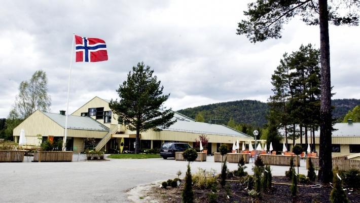 Pan Garden ligger i naturvakre omgivelser ved Vallekilen.