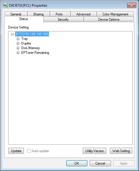 Windows-verktøy Legge kommentarer til skrivere Du kan legge kommentarer til skrivere som er lagt til OKI LPR-verktøyet for å identifisere dem. 1 Starte OKI LPR-verktøy.
