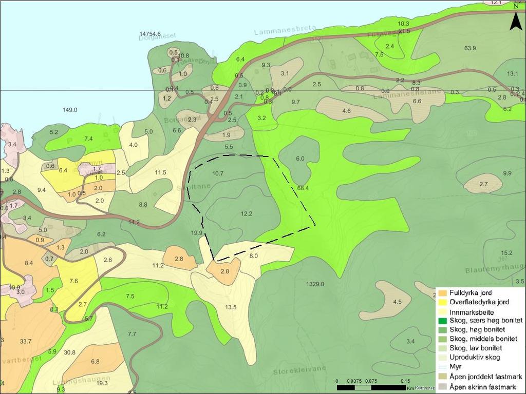 Risiko- og sårbarhetsanalyse for Berge Naturstein Gnr. 25, bnr. 1, m.fl.