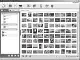 Vise kamerabilder på en datamaskin Overføre og lagre bilder 1 Klikk på «Transfer Images» (Overfør bilder) i bla gjennom-vinduet og klikk så på «From Camera» (Fra kamera).