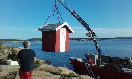 Samarbeidet med Halden kommune/havn og velforeninger fungerer som tidligere. Avfallet i Sarpsborg kommunes friområder handteres fra landsiden. Ny avfallsbod ved «Thøgersen» nord på Singleøy.