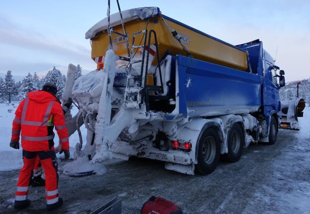 Mer «sprederspesifikt» så deltok fire spredere av typen Falköping og en fra hver av produsentene Schmidt og Epoke.